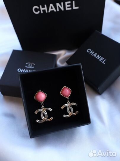 Серьги Chanel