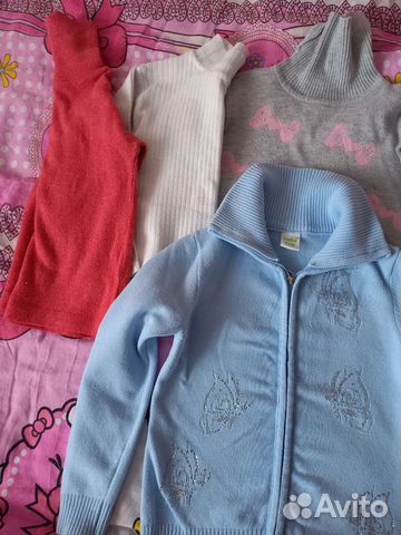 Свитера. Кофточки для девочки 104-116