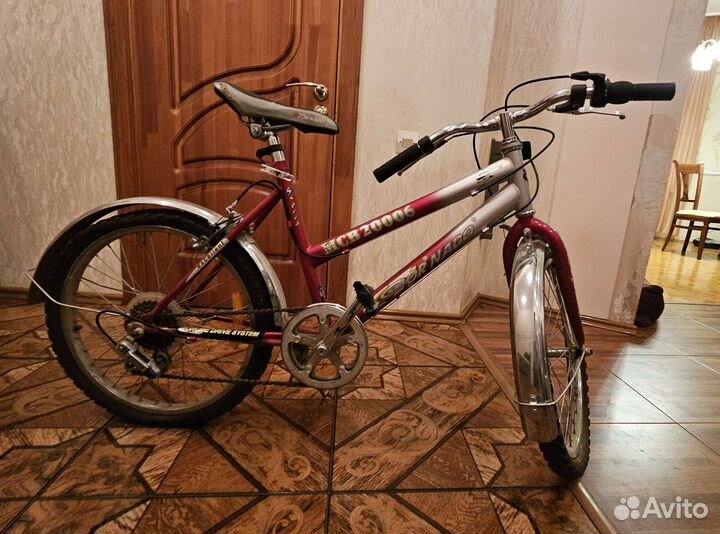 Велосипед красный Tornado mcb 20006 бу