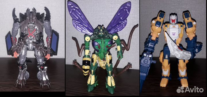 Трансформеры Waspinator / Weirdwolf