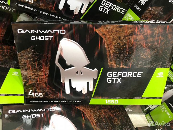Видеокарта Gainward GeForce GTX 1650 Новые