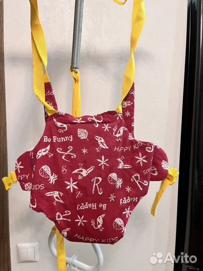 Детские качели прыгунки 3-1, вожжи для ходьбы