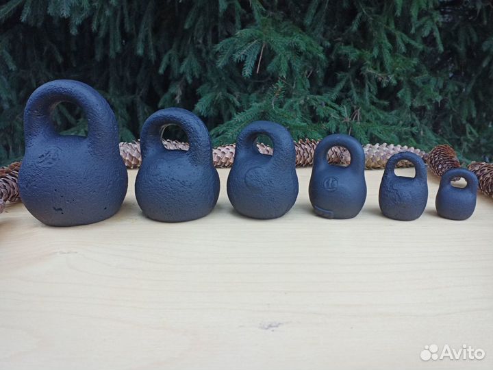 Царские Фунтовые и Гранёная Гири. Не ржавые