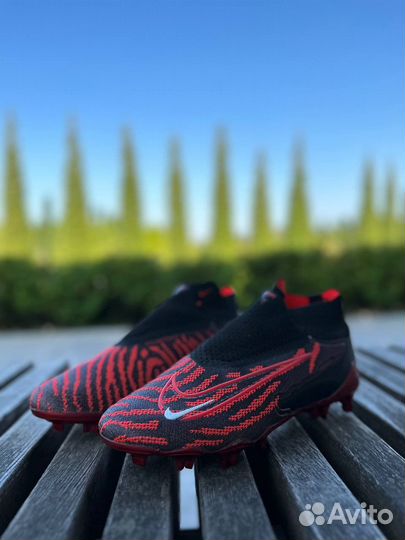 Бутсы Nike phantom gx elite red