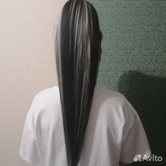 Косы с канекалоном и без