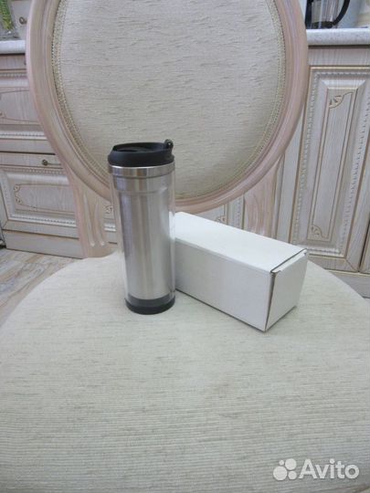 Термокружка металлическая