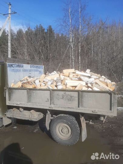 Дрова березовые колотые с доставкой