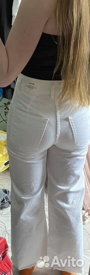 Джинсы кюлоты stradivarius