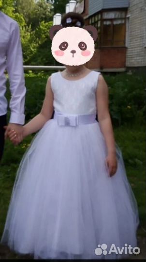 Нарядное платье для девочки 7-8 лет