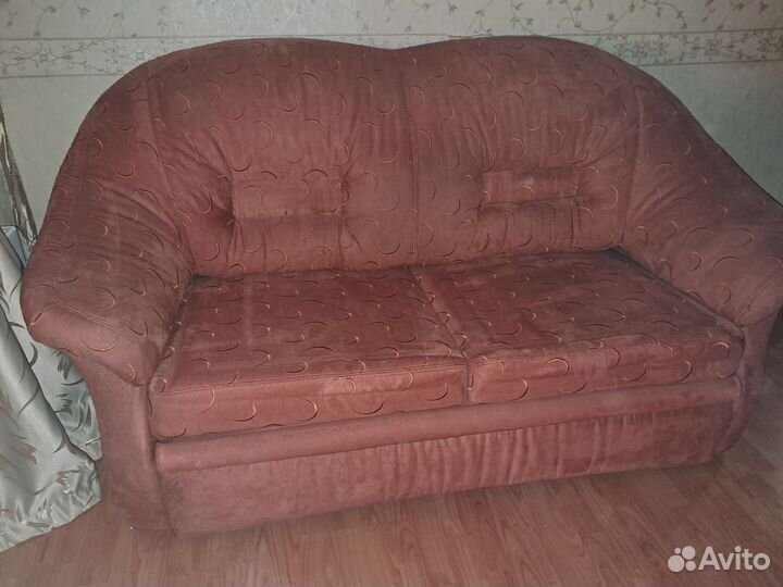 Диван прямой раскладной бу