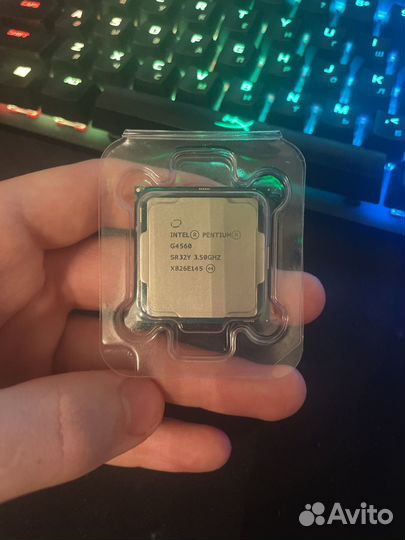 Процессор intel pentium g4560