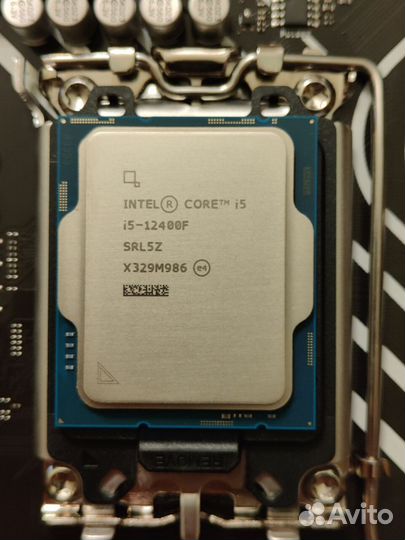 Комплект i5-12400F + B660M-K Asus Lga1700