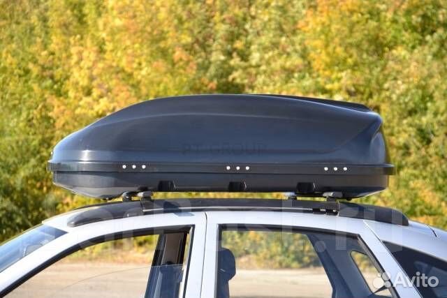 Автобокс на крышу Turino Compact черный
