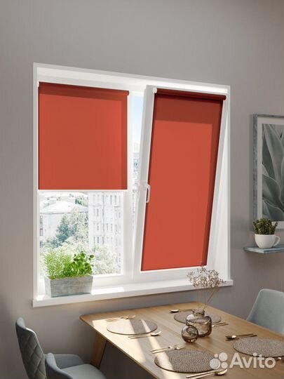 Рулонные шторы Бирюзовые RAL7556