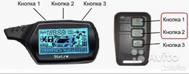 Брелок starline b9 twage