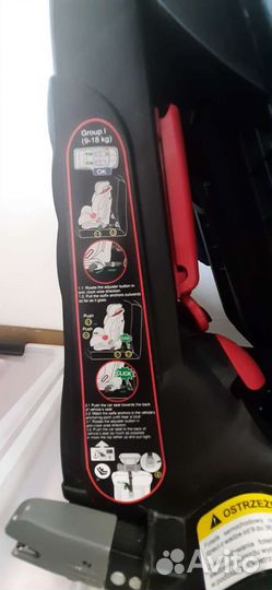 Автомобильное детское от 0 до 36 кг