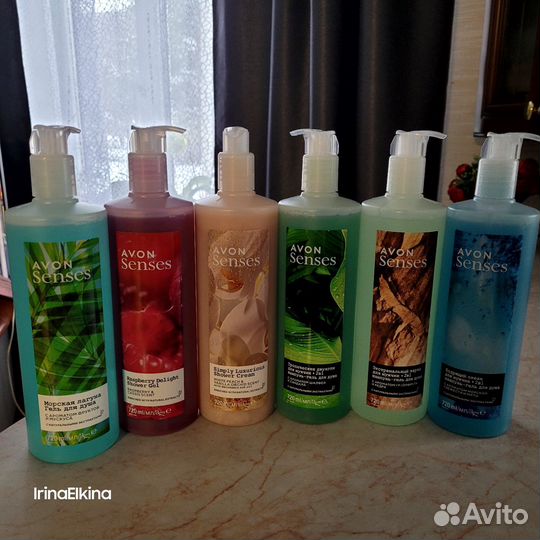 Гели для душа мужские 2 в 1 и женские 720 мл