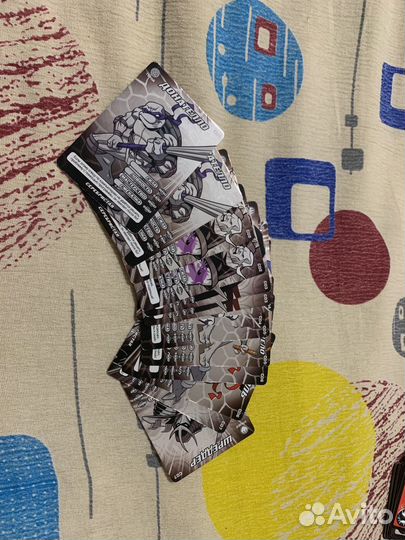 Карточки черепашки ниндзя