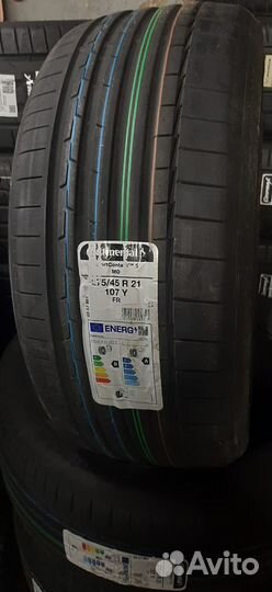 Continental ContiSportContact 6 SUV 275/45 R21 и 315/40 R21 111Y