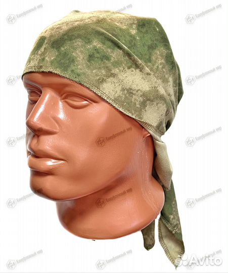 Косынка бандана тактическая хб Мох