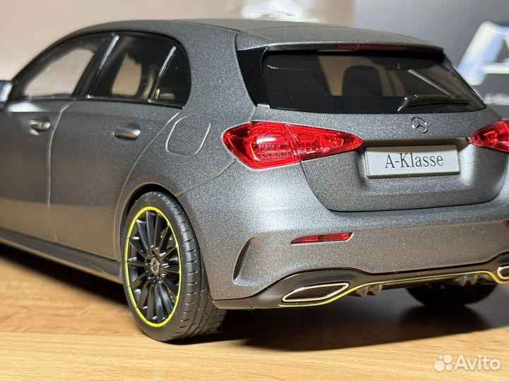 Машинка, модель Mercedes A-class, amg,1/18