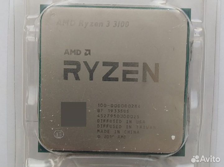 Процессор AMD Ryzen 3 3100