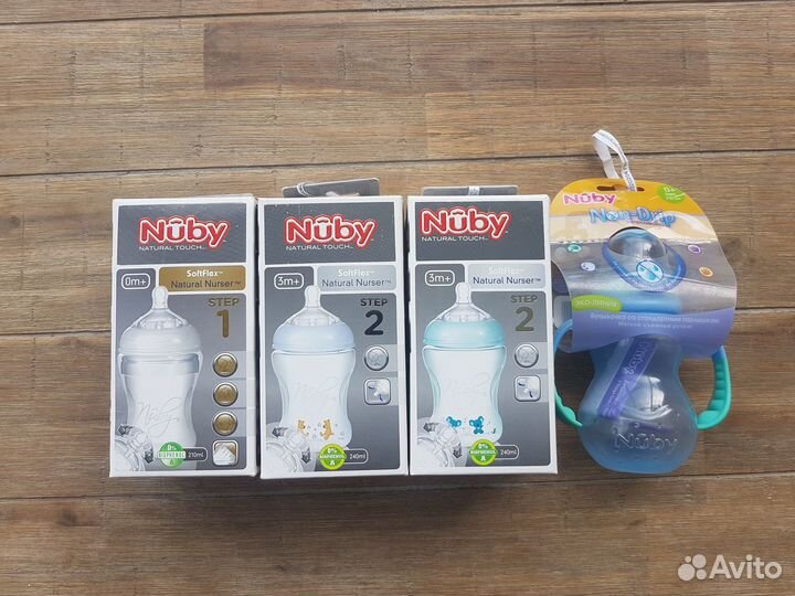 Бутылочка для кормления Nuby Natural Nurser 1 шт