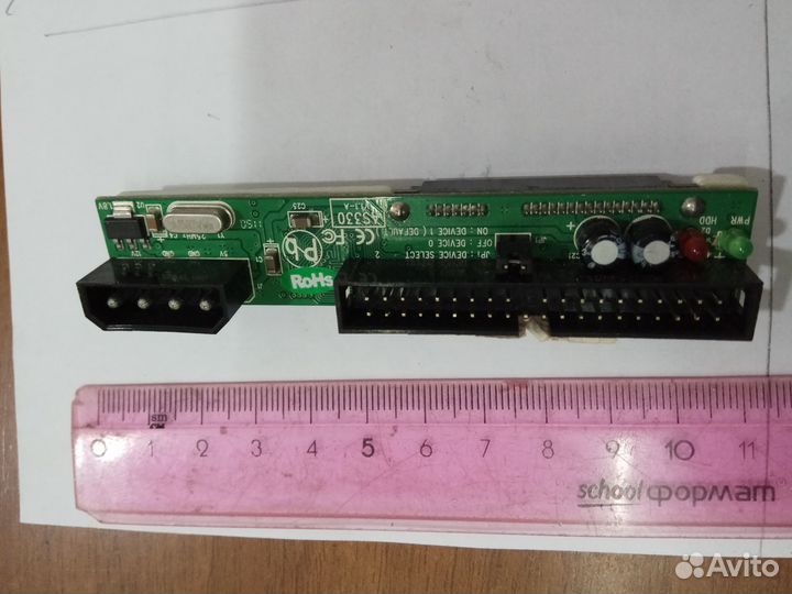 Переходник (конвертер) STI-2 (IDE – SATA)