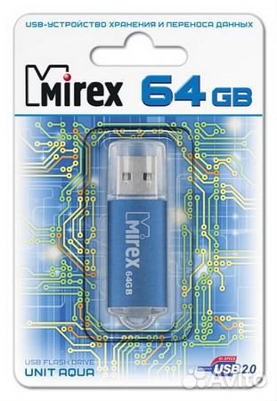 Флешки usb Mirex 64Gb