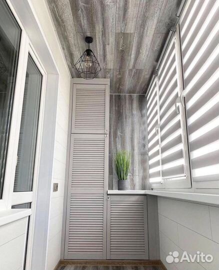 Отделка и остекление балконов и лоджий