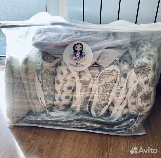 Бортики в детскую кроватку