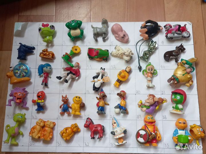 Киндер-сюрприз, ferero, ландрин итд