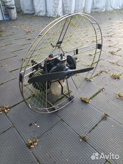 Парамотор с парапланом