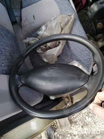 Руль с валом матиз