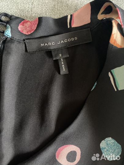 Шелковое платье Marc Jacobs