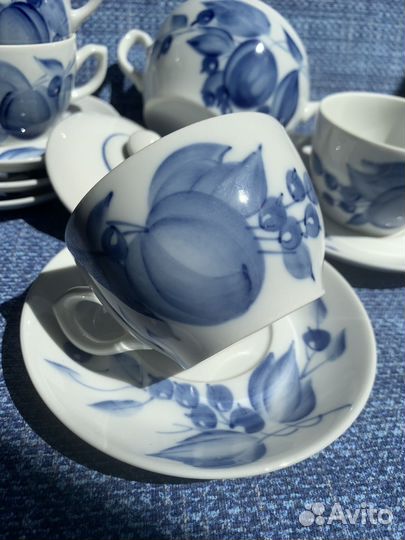 Сервиз чайный Слива