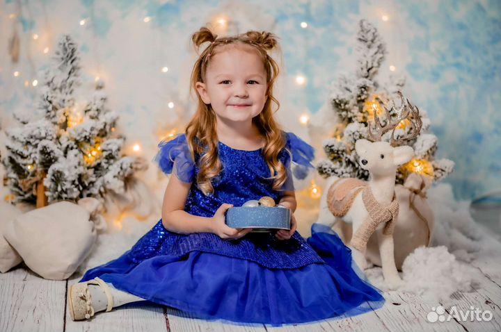 Детское нарядное платье 104