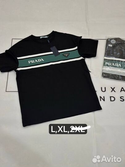 Футболка prada премиум