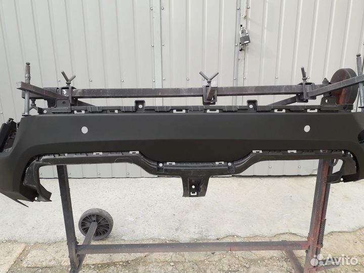 Юбка заднего бампера Hyundai Creta 1 парктроник