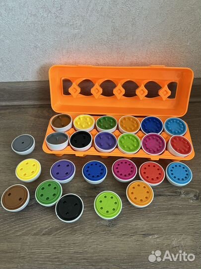 Сортер-яйца(изучаем цифры)по Монтессори.1+