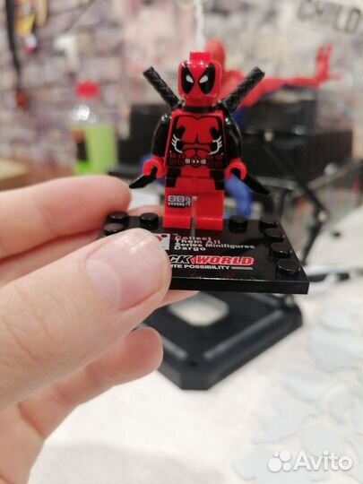 Lego марвел минифигурки аналог