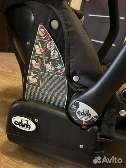 Автолюлька Cam aero zero+ (с базой), Италия