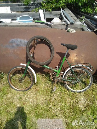 Велосипед кама (складной) советский