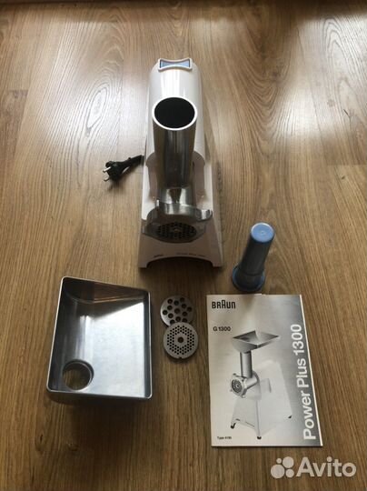 Мясорубка braun power plus 1300