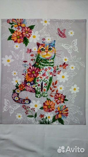 Полотенца рогожка