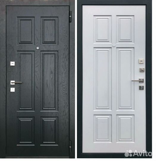 Металлическая дверь утепленная, звукоизоляция