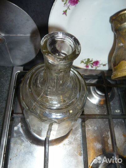 Старый граненный графин 1,5 литра СССР