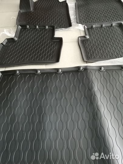 Коврики салона+багажника hyundai Creta 21