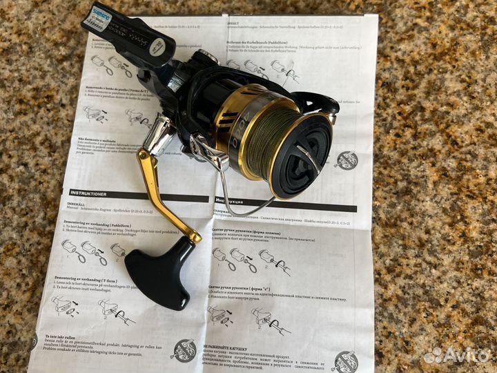 Катушка shimano sahara 4000HG