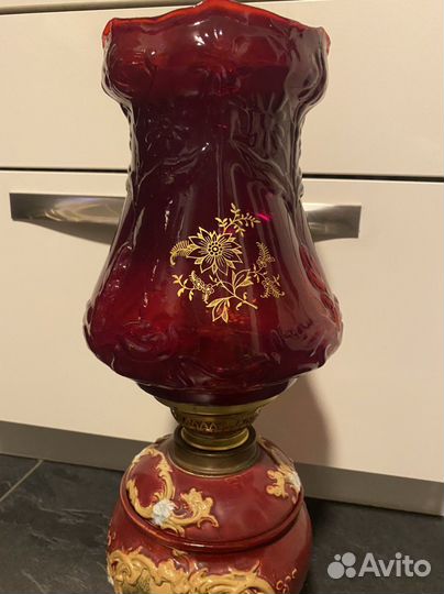 Лампа майолика